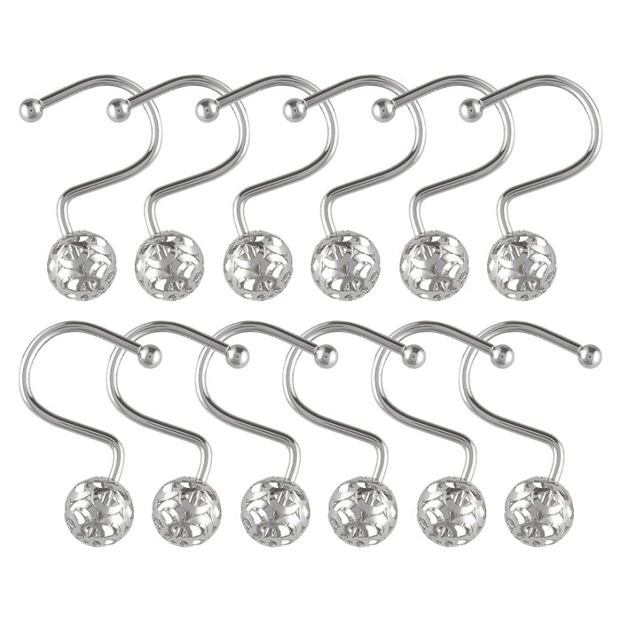 UtopiaAlley Steel Shower Curtain Hook & Reviews Wayfair